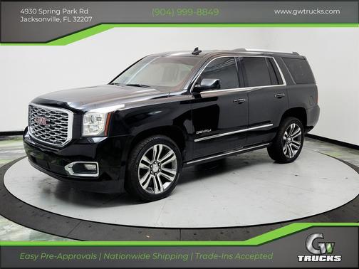 Black 2018 GMC Yukon Denali