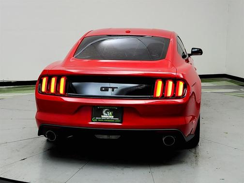Red 2015 Ford Mustang GT Premium