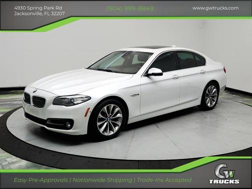 White 2016 BMW 528 528i