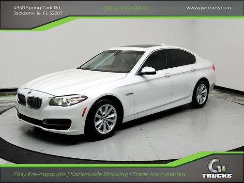 White 2014 BMW 528 528i