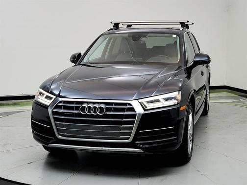 Blue 2018 Audi Q5 Premium Plus