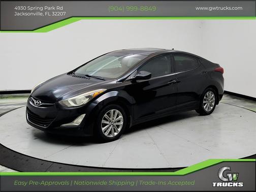 Black 2014 Hyundai ELANTRA SE