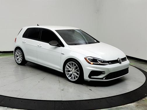 White 2018 Volkswagen Golf R 2.0T DSG