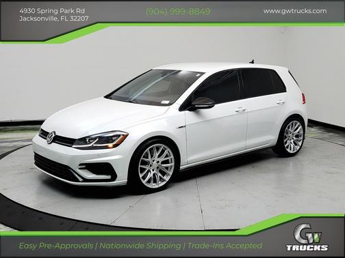 White 2018 Volkswagen Golf R 2.0T DSG