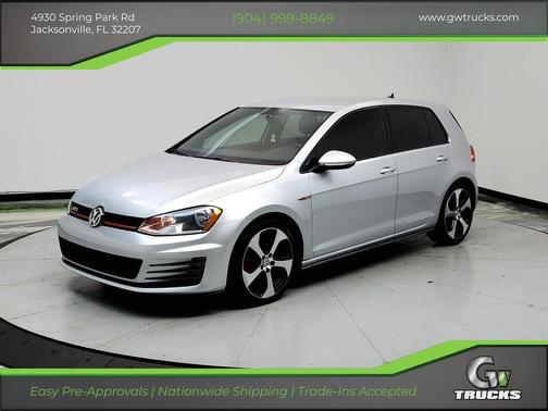 Aluminum 2017 Volkswagen Golf GTI 2.0T S 4-Door