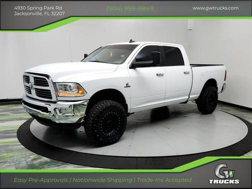 White 2015 RAM 2500 SLT