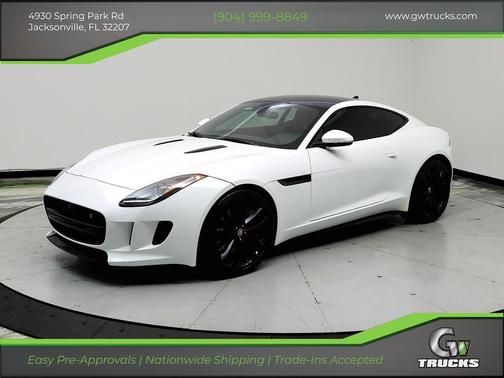 White 2015 Jaguar F-TYPE R