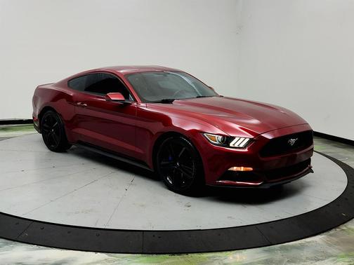 Red 2016 Ford Mustang EcoBoost Premium
