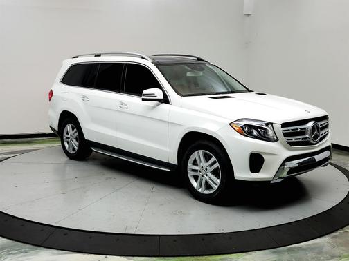 White 2017 Mercedes-Benz GLS 450 4MATIC