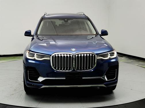 Blue 2019 BMW X7 xDrive40i
