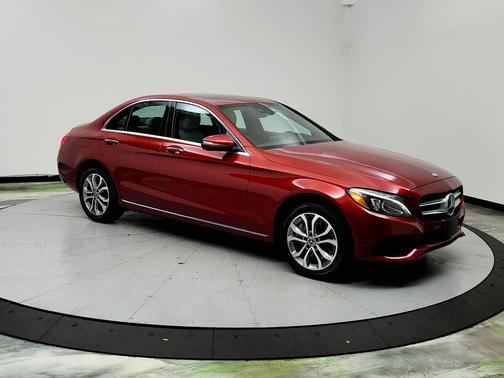 Red 2018 Mercedes-Benz C-Class C 300 4MATIC