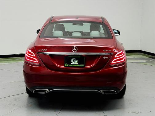 Red 2018 Mercedes-Benz C-Class C 300 4MATIC