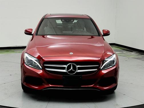Red 2018 Mercedes-Benz C-Class C 300 4MATIC