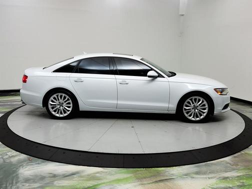 White 2014 Audi A6 2.0T Premium Plus quattro
