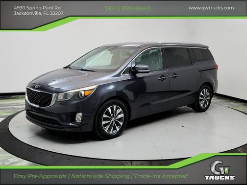 Gray 2016 Kia Sedona SX