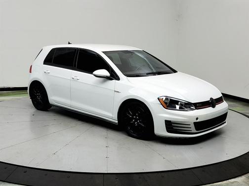 White 2017 Volkswagen Golf GTI 2.0T S 4-Door