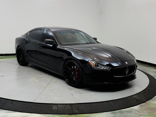 Black 2015 Maserati Ghibli S Q4