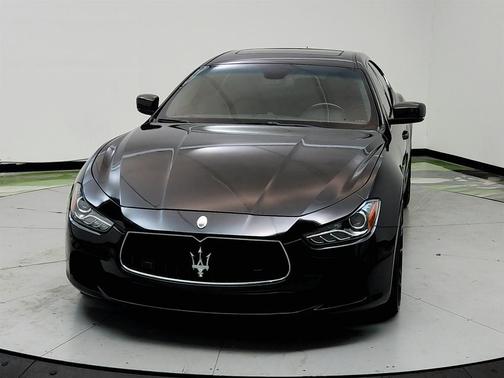 Black 2015 Maserati Ghibli S Q4