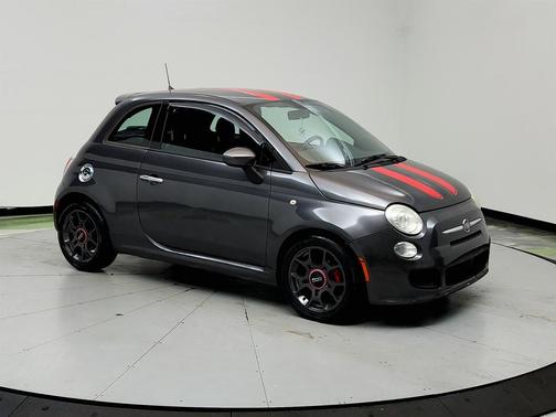 Gray 2014 FIAT 500 Sport