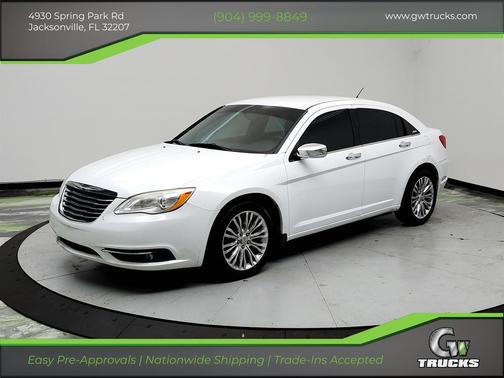 White 2012 Chrysler 200 Limited