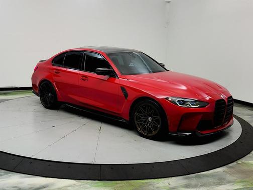 Red 2023 BMW M3 Competition xDrive