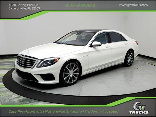 White 2014 Mercedes-Benz S-Class S63
