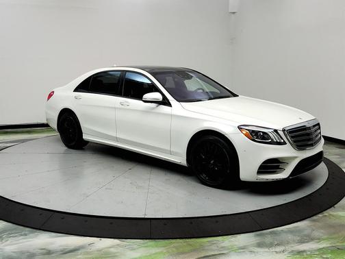 White 2018 Mercedes-Benz S-Class S450