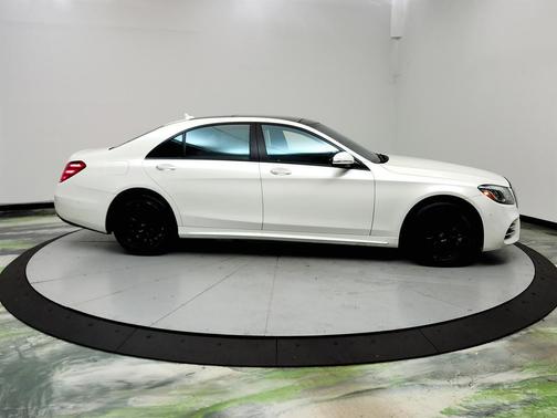 White 2018 Mercedes-Benz S-Class S450