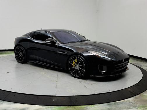 Black 2018 Jaguar F-TYPE 400 Sport 400hp