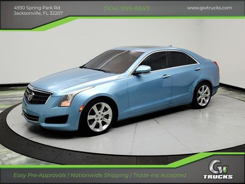 Blue 2013 Cadillac ATS 2.5L Luxury