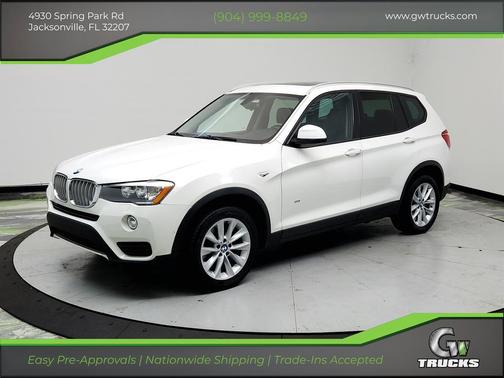 White 2017 BMW X3 sDrive28i