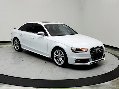 White 2014 Audi S4 Premium Plus