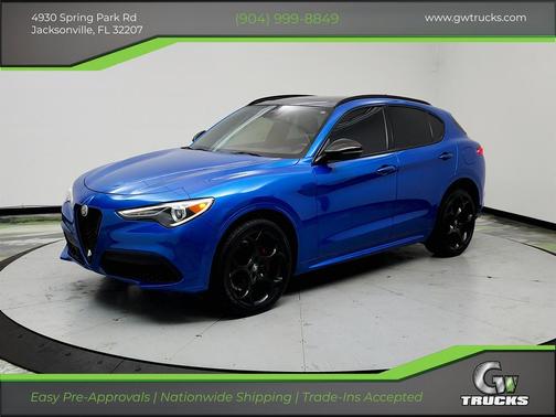 Blue 2022 Alfa Romeo Stelvio Ti