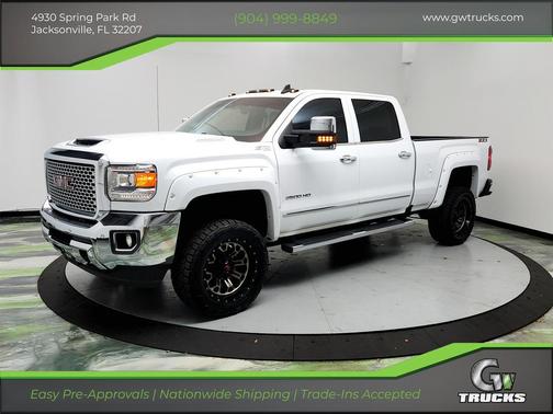 White 2017 GMC Sierra 2500 SLT
