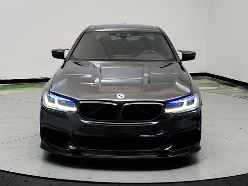 Gray 2018 BMW M550 i Xdrive