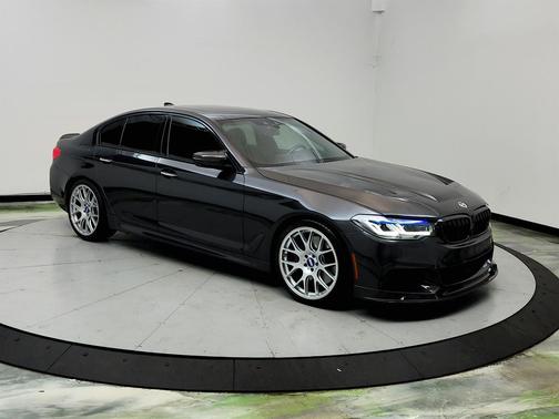Gray 2018 BMW M550 i Xdrive