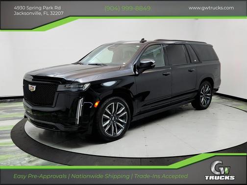 Black 2021 Cadillac Escalade ESV Sport Platinum