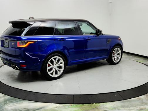 Blue 2018 Land Rover Range Rover Sport SVR