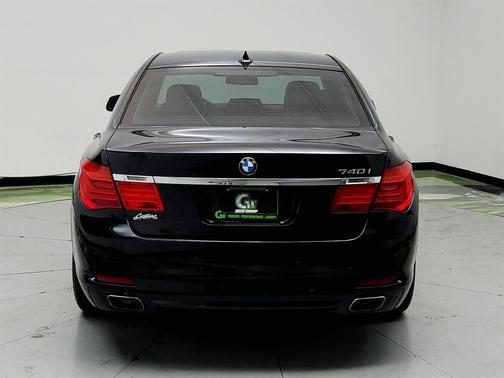Black 2012 BMW 740 740i