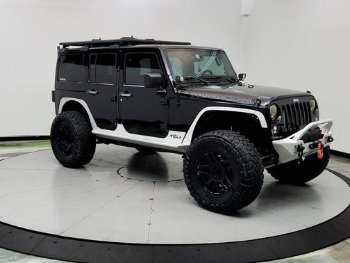 Black 2014 Jeep Wrangler Unlimited Rubicon