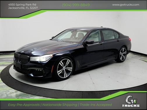 Black 2019 BMW 740 740i