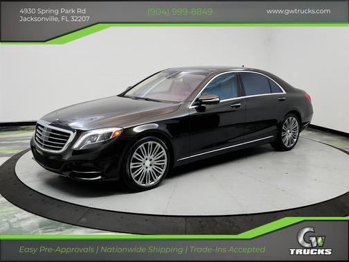 Green 2015 Mercedes-Benz S-Class S550