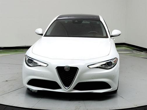 White 2020 Alfa Romeo Giulia Ti