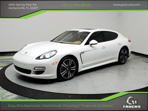 White 2012 Porsche Panamera 4