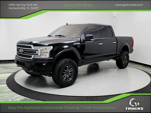 Black 2018 Ford F-150 Limited