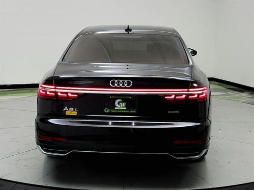 Black 2019 Audi A8 L 55