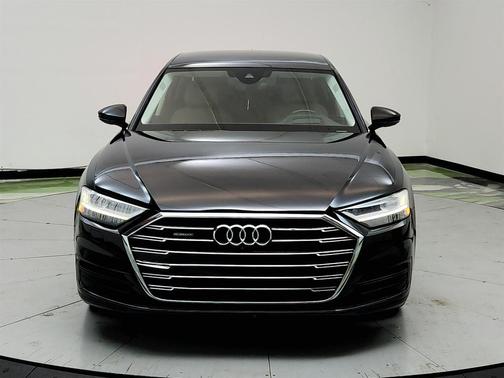 Black 2019 Audi A8 L 55