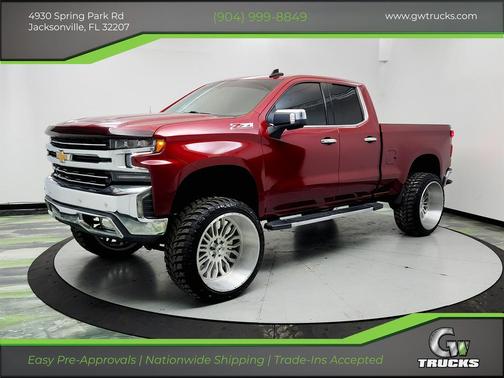 Red 2019 Chevrolet Silverado 1500 LTZ
