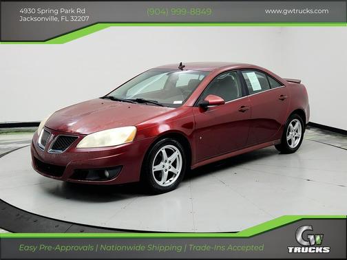 Red 2009 Pontiac G6 SE