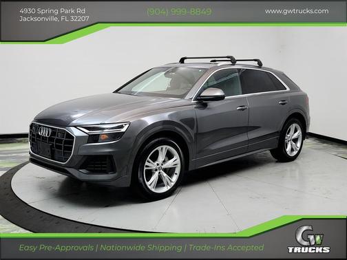 Gray 2019 Audi Q8 3.0T Premium Plus